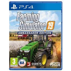 Farming Simulator 19 CZ (Ambassador Edition) [PS4] - BAZÁR (použitý tovar) na playgosmart.cz