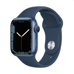 Apple Watch Series 7 GPS (45mm), modrá, Trieda C - použité, záruka 12 mesiacov