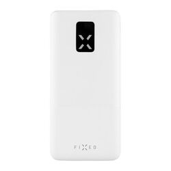 FIXED Powerbanka Zen 20 s LCD displejem a výstupem PD 20W, 20 000 mAh, bílá na playgosmart.cz