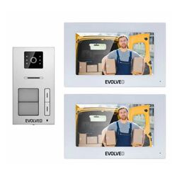 Evolveo DoorPhone AP2-2 kabelový videotelefon pro dva byty s aplikací na playgosmart.cz