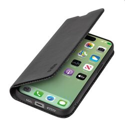 Pouzdro SBS Book Wallet Lite pro Apple iPhone 15 Plus, černé