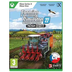 Farming Simulator 22 CZ (Premium Edition) [XBOX Series X] - BAZAR (použité zboží)