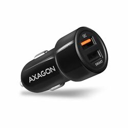 Autonabíjačka AXAGON PWC-QC5 QuickCharge 3.0 - 31W, Black, vystavený, záruka 21 měsíců | playgosmart.cz
