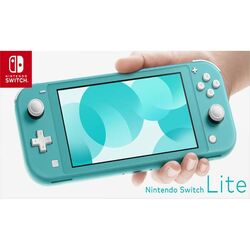 Nintendo Switch Lite, turquoise SN - BAZAR (použité zboží)