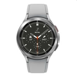 Samsung Galaxy Watch4 Classic LTE 46mm, silver, vystavený, záruka 21 mesiacov