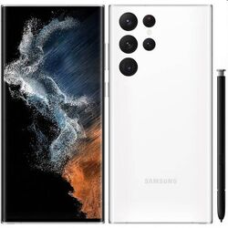 Samsung Galaxy S22 Ultra, 12/512GB, white,Třída B – použité, záruka 12 měsíců