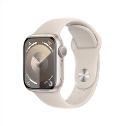 Apple Watch Series 9 GPS, 41mm, starlight, Třída A – použité, záruka 12 měsíců na playgosmart.cz