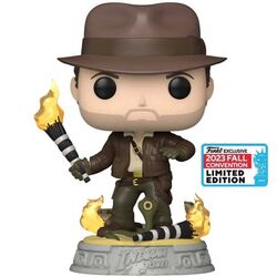 POP! Movies: Indiana Jones with Snake 2023 Fall Convention Limited Edition, použitý, záruka 12 měsíců na playgosmart.cz