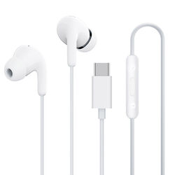 Xiaomi Type-C Earphones sluchátka, bilé na playgosmart.cz