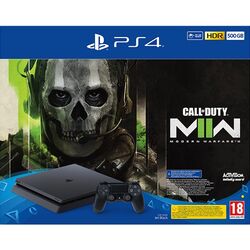 n 4 Slim 500GB, jet black + Call of Duty: Modern Warfare II, vystavený, záruka 21 měsíců na playgosmart.cz