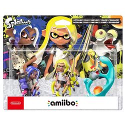 amiibo Splatoon 3 3-pack (Octoling, Inkling, Smallfry), použitý, záruka 12  měsíců na playgosmart.cz