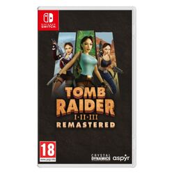 Tomb Raider I-III Remastered Starring Lara Croft CZ [NSW] - BAZÁR (použitý tovar) na playgosmart.cz