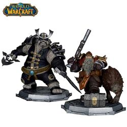 Akčná figúrka Dwarf Hunter: Beast Master & Pandaren: Monk (Gold Label)  (World of Warcraft) 15 cm