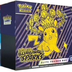 Kartová hra TCG: Scarlet & Violet Surging Sparks Elite Trainer Box (Pokémon)