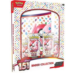 Kartová hra Pokémon TCG: Scarlet & Violet 151 Binder Collection (Pokémon) balenie obsahuje 3 x booster Scarlet & Violet 151 