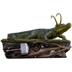 Soška Loki Alligator 1/10 (Marvel)