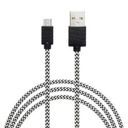 Datový a nabíjecí kabel s Micro USB konektorem, délka 1 metr, Grey na playgosmart.cz