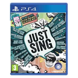 Just Sing [PS4] - BAZÁR (použitý tovar) na playgosmart.cz