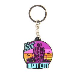 Klíčenka Cyberpunk 2077 Visit Night City (Good Loot) na playgosmart.cz