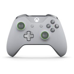 Microsoft Xbox One S Wireless Controller, grey/green-BAZAR (použité zboží) na playgosmart.cz