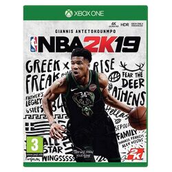 NBA 2K19[XBOX ONE]-BAZAR (použité zboží) na playgosmart.cz