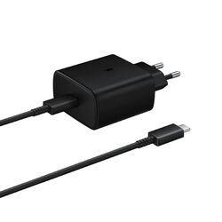 Rychlonabíječka Samsung 45W s USB-C kabelem, black na playgosmart.cz