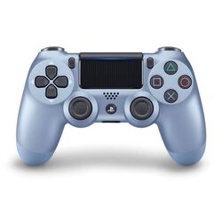 Sony DualShock 4 Wireless Controller v2, titanium blue-BAZAR (použité zboží) na playgosmart.cz