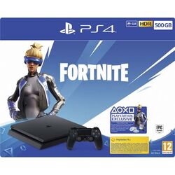 Sony PlayStation 4 Slim 500GB, jet black (Fortnite 2000 V Bucks Neo Versa Bundle) na playgosmart.cz