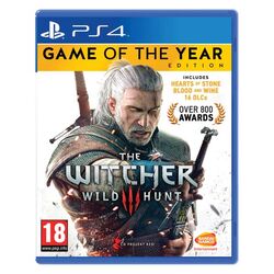 The Witcher 3: Wild Hunt (Game of the Year Edition)[PS4]-BAZAR (použité zboží) | playgosmart.cz