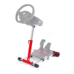 Wheel Stand Pro DELUXE V2, stojan pro závodní volant a pedály Thrustmaster SPIDER, T80/T100, T150, F458/F430, red na playgosmart.cz